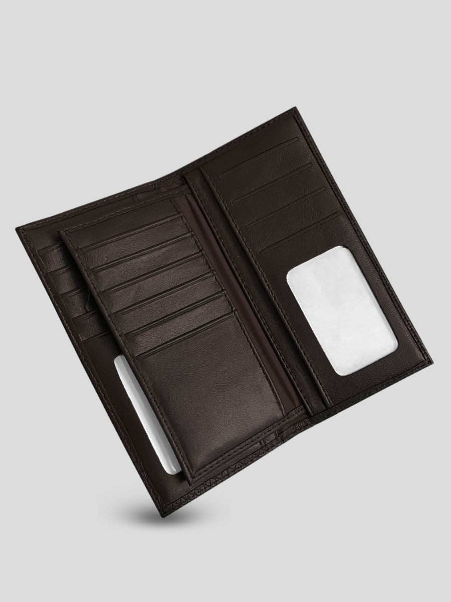 Chequera Naplo - Brown