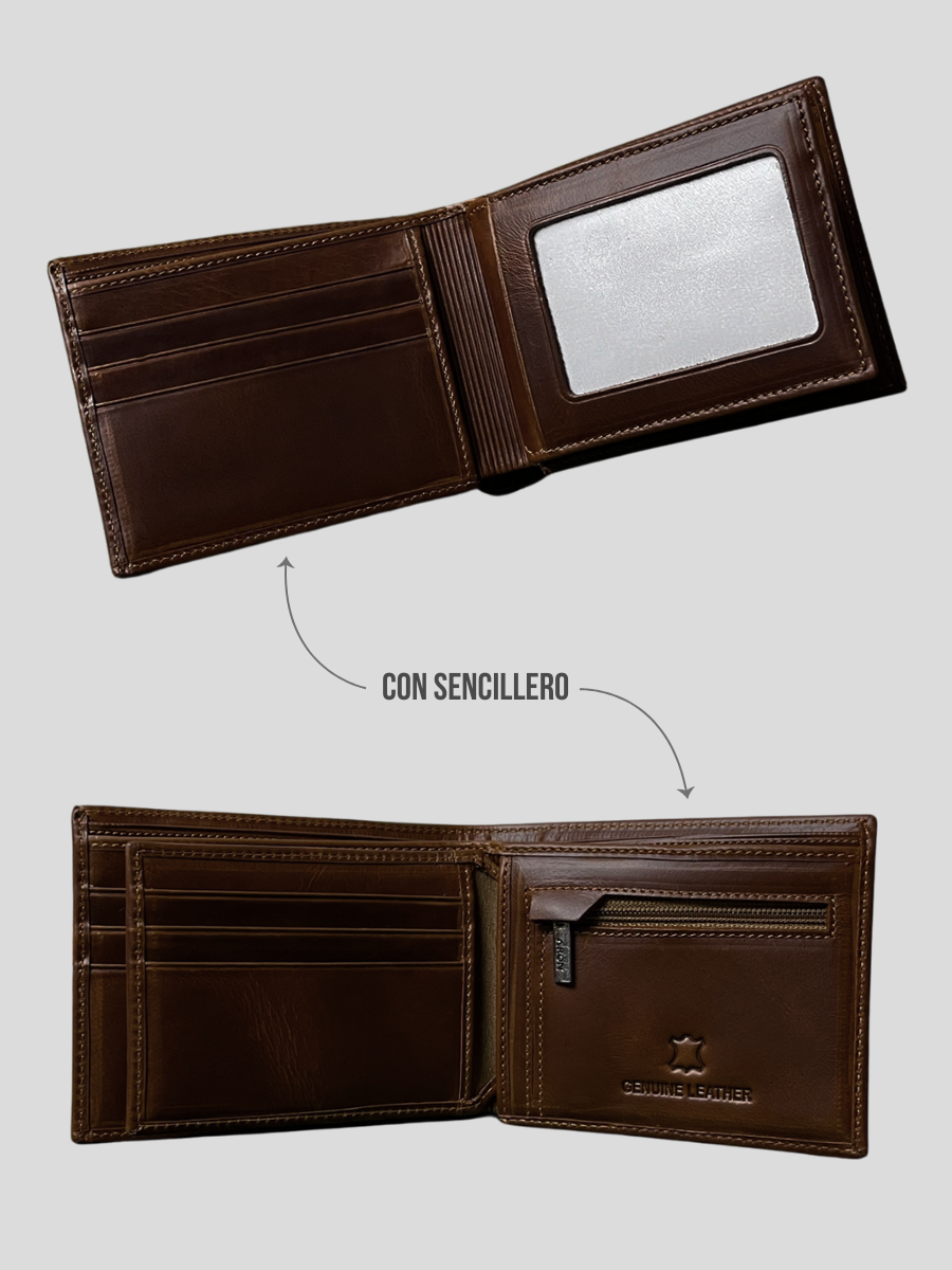 BILLETERA CARTAGENA - CHOCOLATE