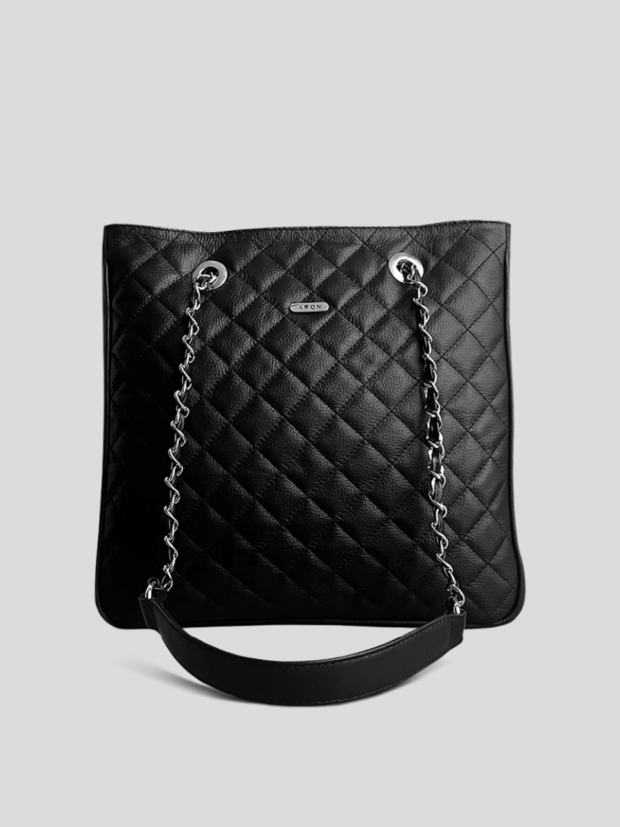 TOTE BAG ZAFIRO CH BLACK