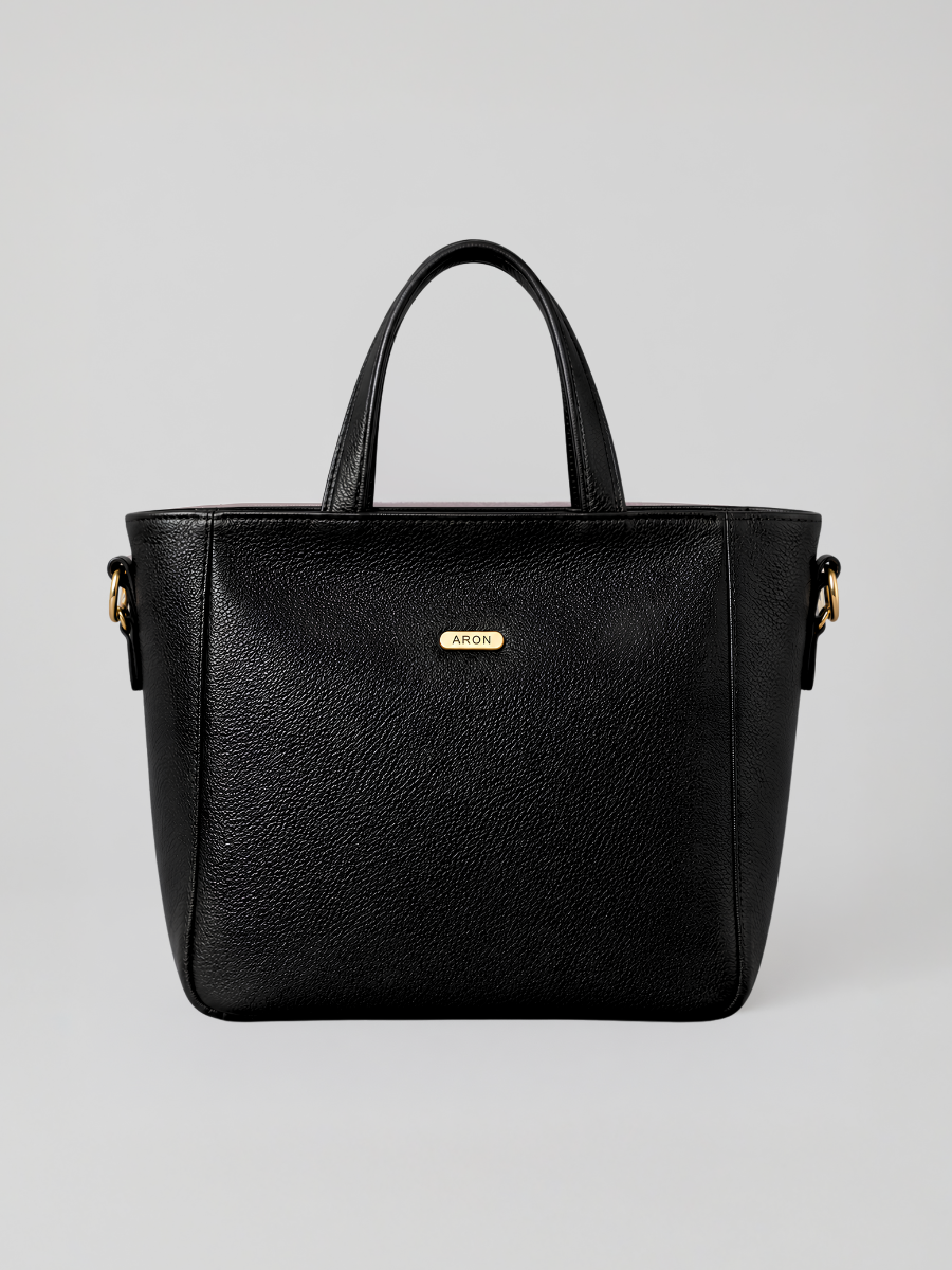 BOLSO MORRAL ALMENDRA NEGRO