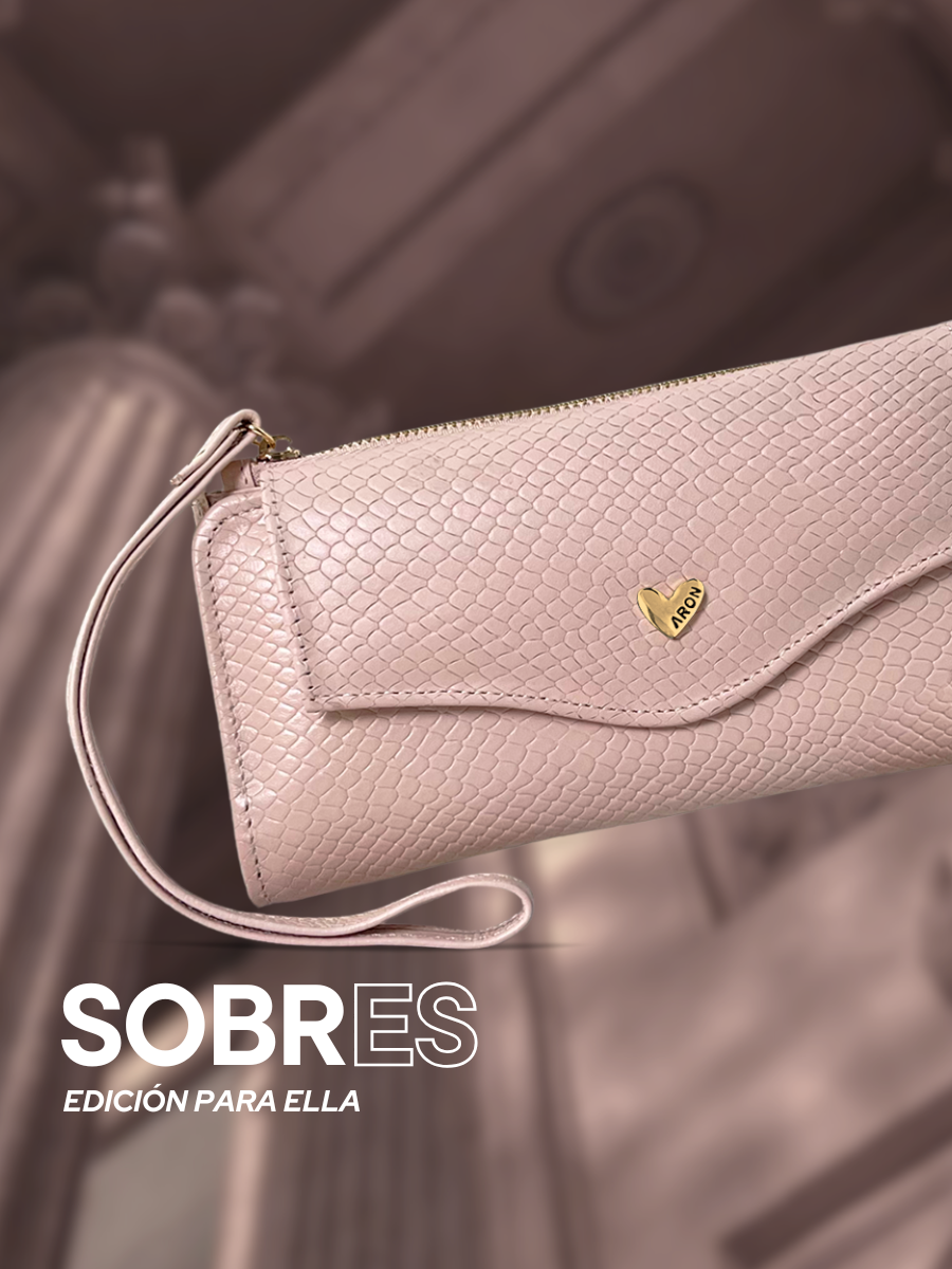Sobres de cuero para dama