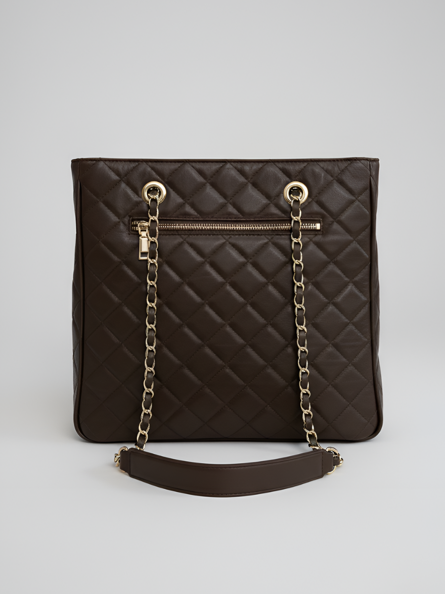 CARTERA TOTTE CHANEL BROWN