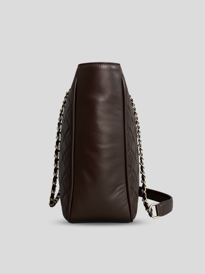 CARTERA TOTTE CHANEL BROWN