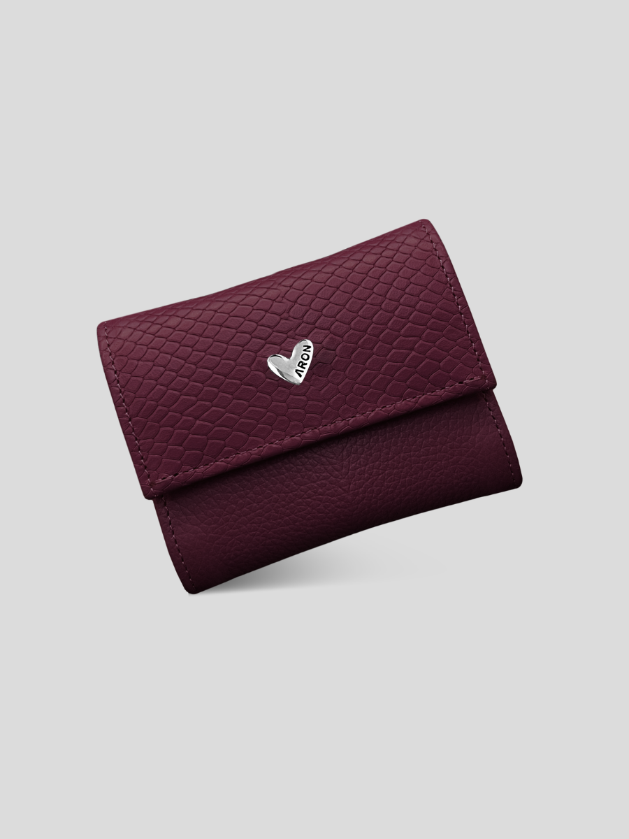 MINI BILLETERA BRIANA - BORGOÑA