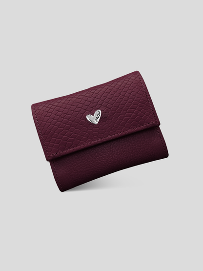 MINI BILLETERA BRIANA - BORGOÑA