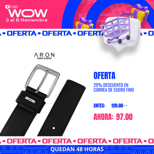 CYBER - CORREA PREMIUM BLACK