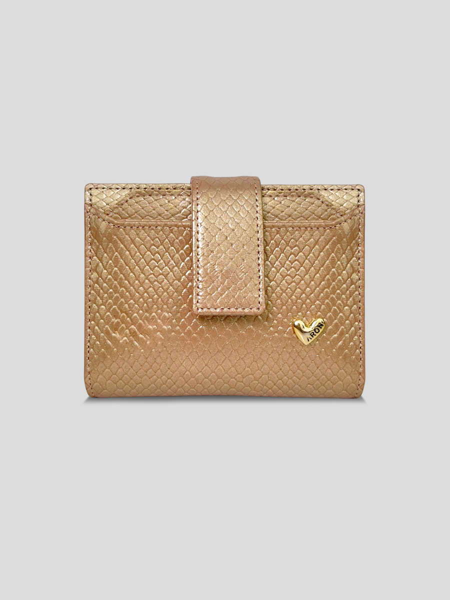BILLETERA ALINA GOLDEN PYTHON