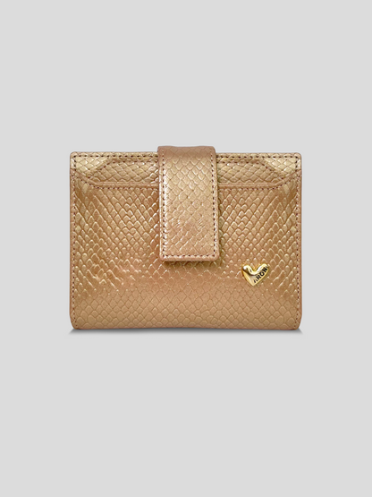 BILLETERA ALINA GOLDEN PYTHON