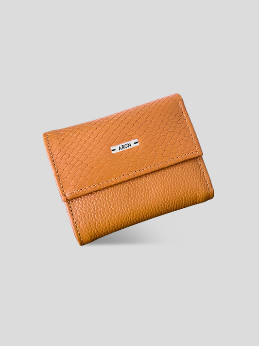 MINI BILLETERA BRIANA - CAMELLO