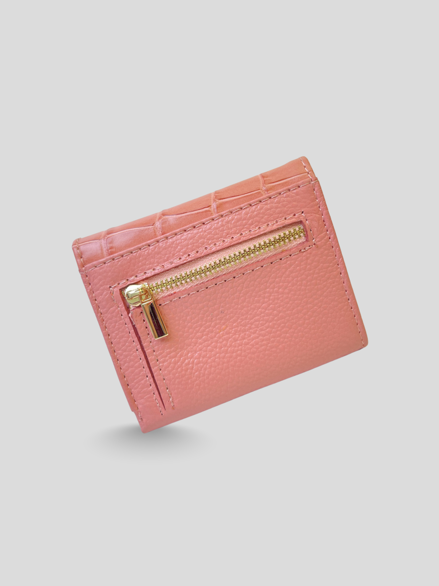 MINI BILLETERA DE CUERO DARLYN - PREMIUM PINK