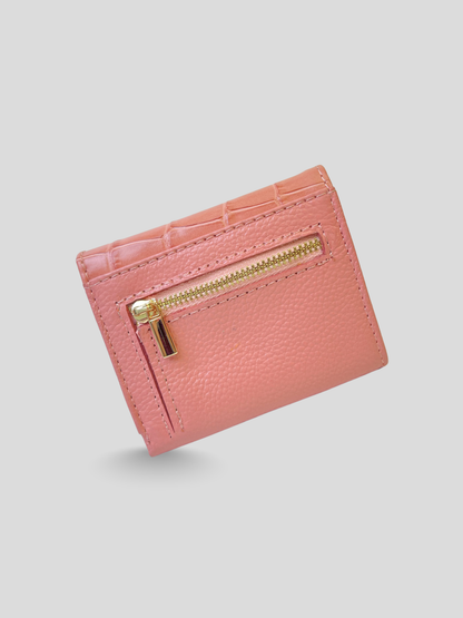 MINI BILLETERA DE CUERO DARLYN - PREMIUM PINK