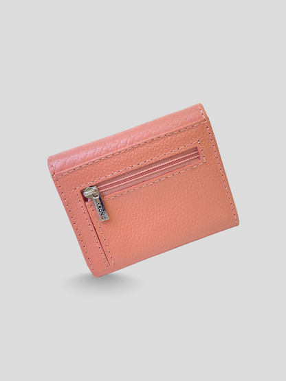 MINI BILLETERA DE CUERO DARLYN - PREMIUM PINK