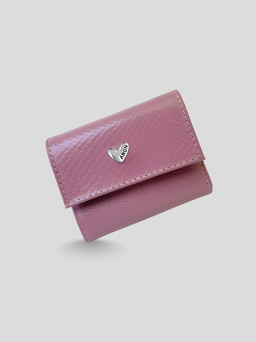 MINI BILLETERA DE CUERO DARLYN - PREMIUM PURPLE