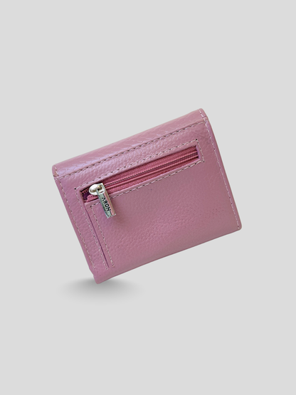 MINI BILLETERA DE CUERO DARLYN - PREMIUM PURPLE