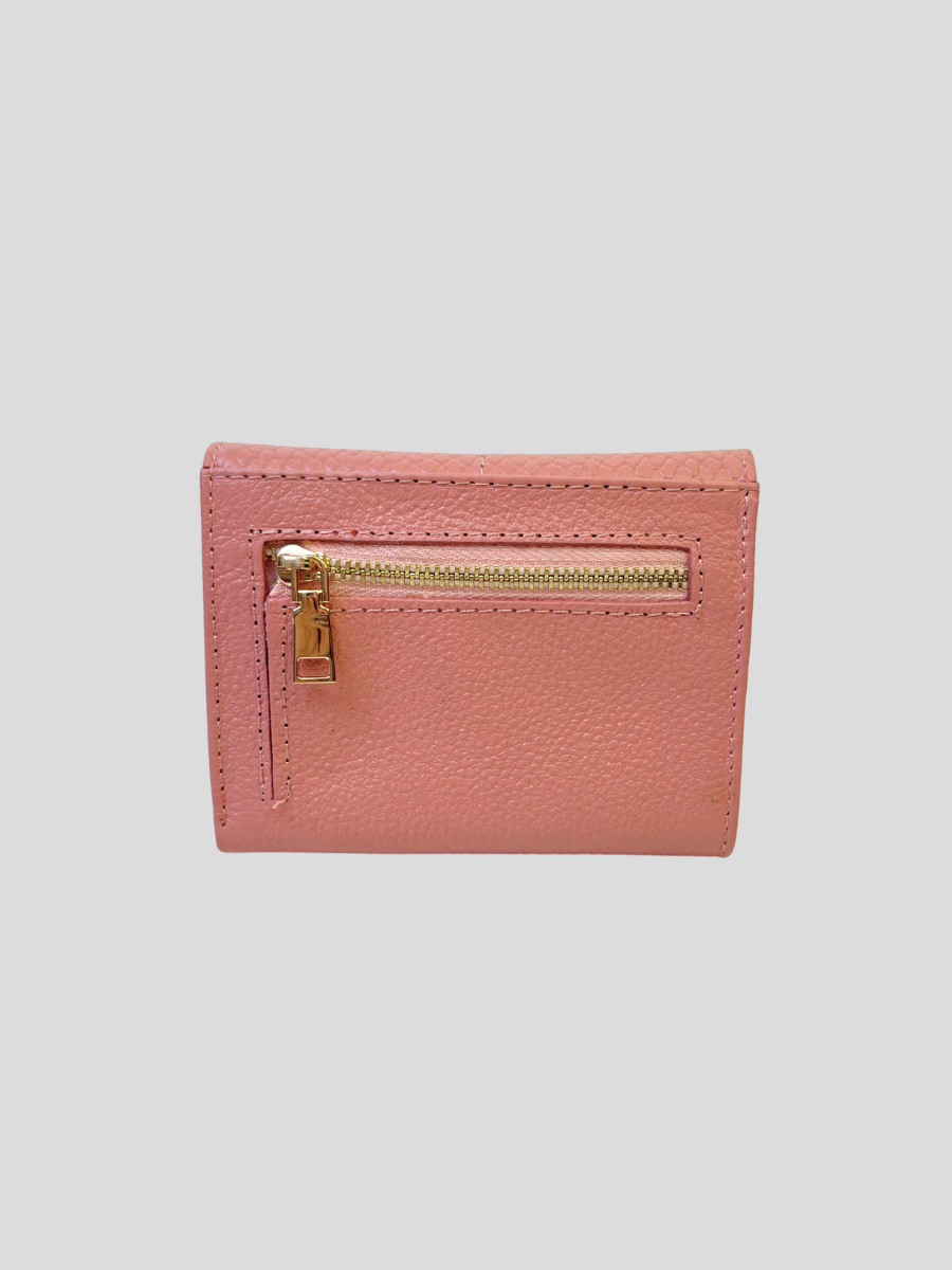 BILLETERA DE CUERO CHIARA - PINK