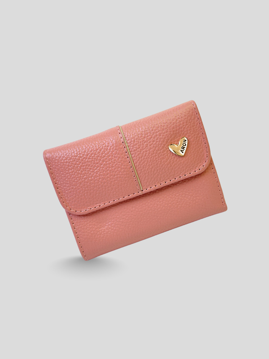 BILLETERA DE CUERO CHIARA - PINK