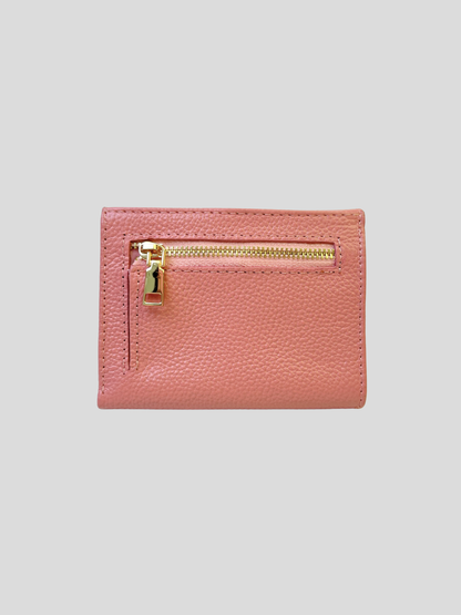 BILLETERA DE CUERO CHIARA - PINK
