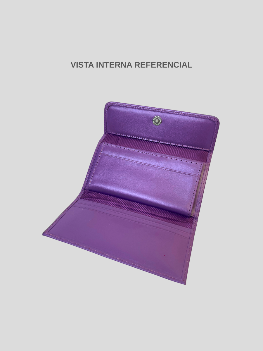 SOBRE DE CUERO NARAH - PURPLE