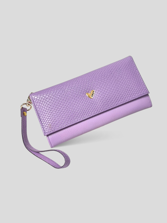 PORTA CELULAR DE CUERO EMILIA - PURPLE