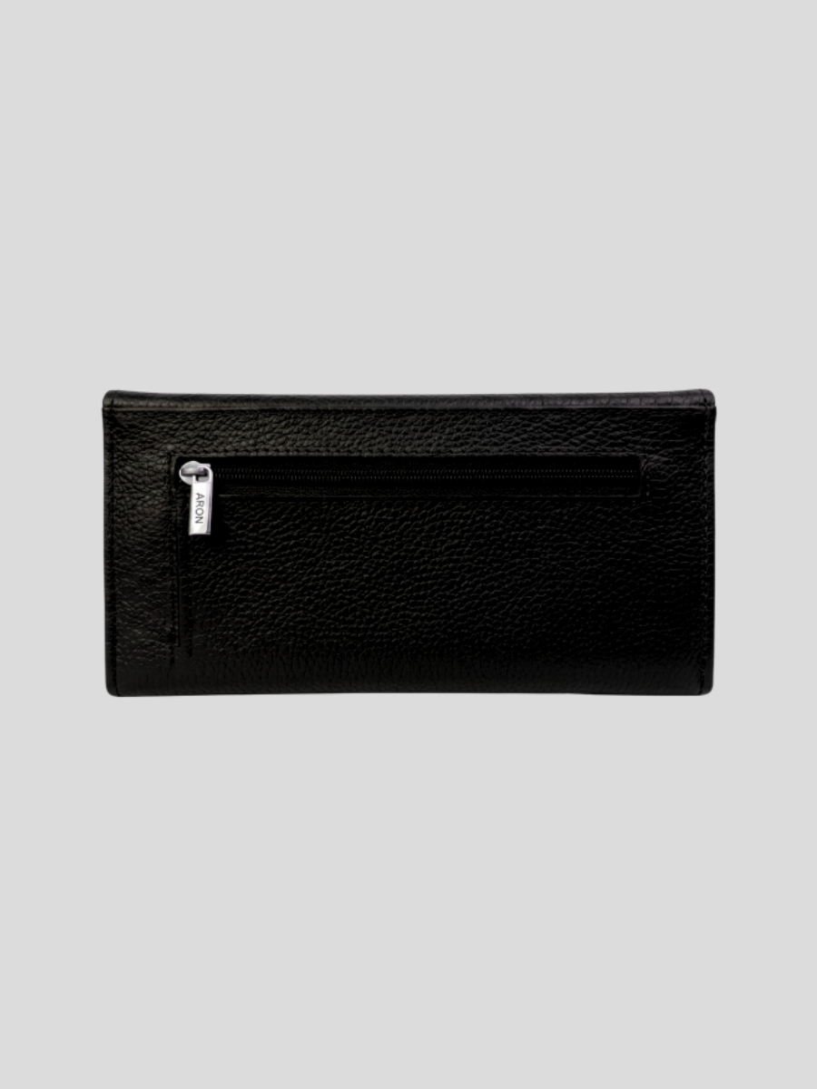 PORTA CELULAR DE CUERO EMILIA - BLACK