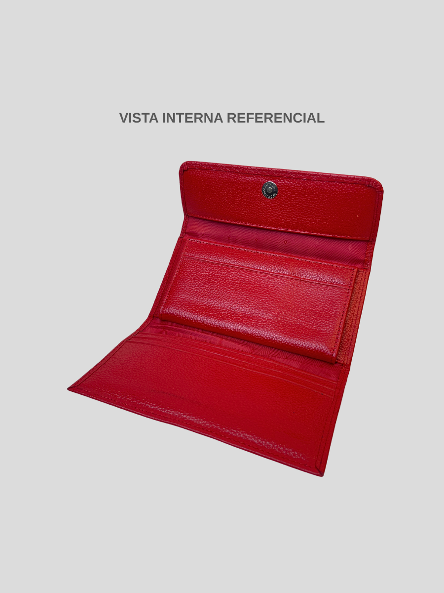 SOBRE DE CUERO ANTONELLA - RED