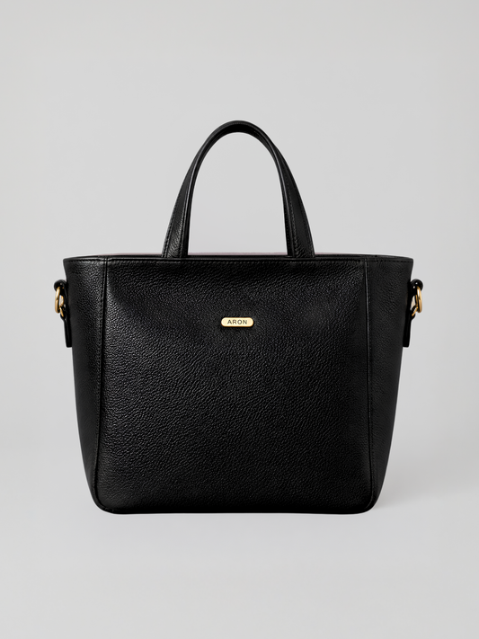 BOLSO MORRAL ALMENDRA NEGRO
