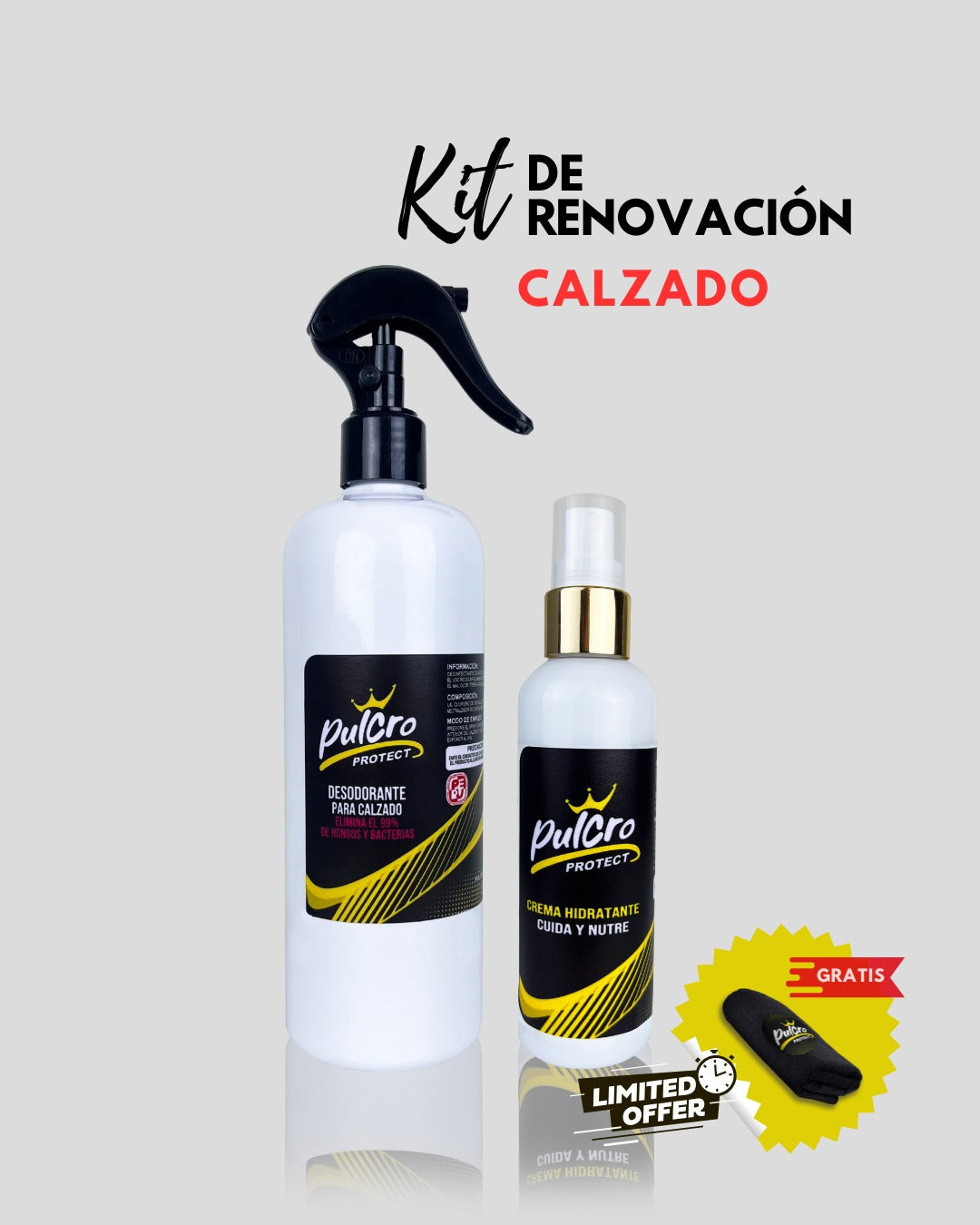 KIT PULCRO PROTECT CALZADO