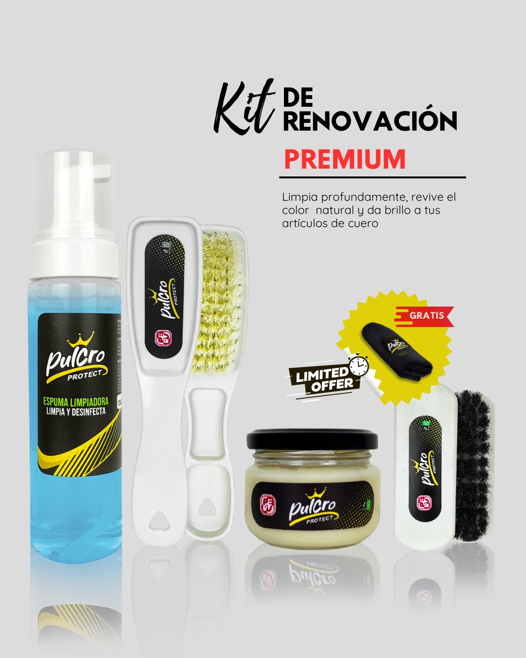 KIT NEUTRO PULCRO PROTECT PREMIUM