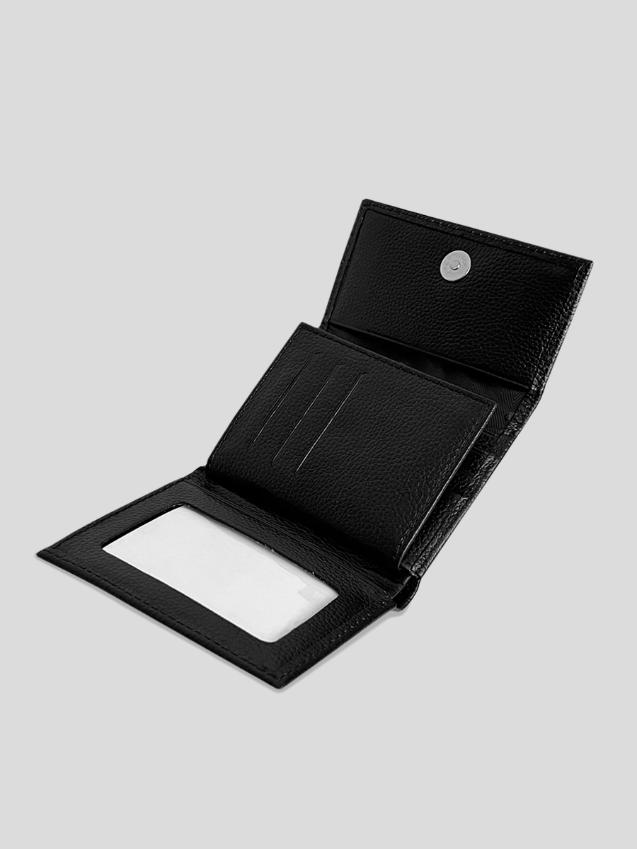 BILLETERA DE CUERO CHIARA - BLACK