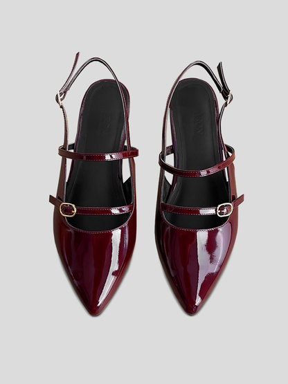 FLATS MARY JANE CHERRY