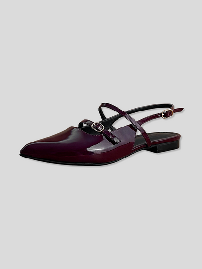 FLATS MARY JANE CHERRY