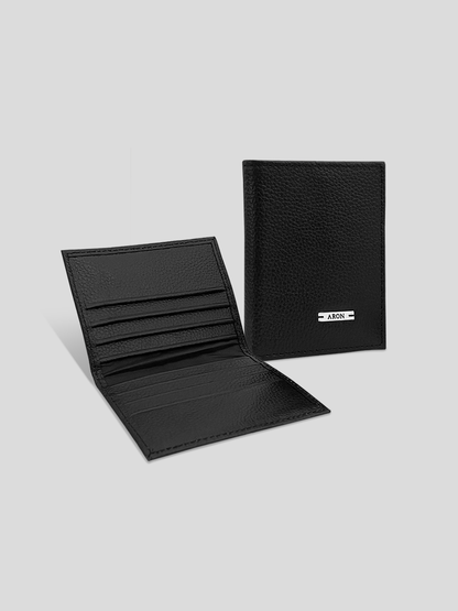 TARJETERO DE CUERO RES PREMIUM - BLACK